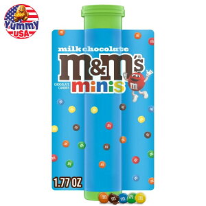 yő500~OFFN[|LzM&M's ~j~N`R[gLfB 1.77IX K`[u M&M's Minis Milk Chocolate Candy - 1.77 oz Mega Tube y񂹏iz