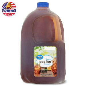 yő500~OFFN[|LzyAJEH}[gPBzO[go[ XC[gu[hACXeB[ 3.78L Great Value Sweet Brewed Iced Tea, 128 fl oz Bottle y񂹏iz