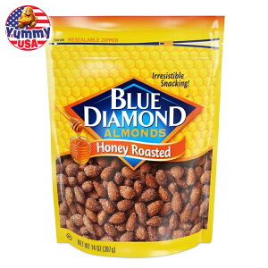yő500~OFFN[|Lzu[_ChA[h NVbN&XC[g nj[[Xg XibNibc 397g Blue Diamond Almonds, Classic and Sweet Honey Roasted Flavored Snack Nuts 14oz Bag { 