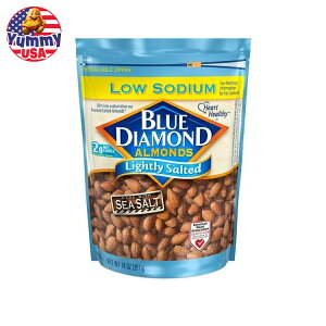 yő500~OFFN[|Lzu[_ChA[h Cg\ebh A[h V[\g 397g Blue Diamond Almonds Lightly Salted with Sea Salt Almonds, 14 Oz. { e y񂹏