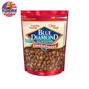 yő500~OFFN[|Lzu[_ChA[h X[NnEX XibNibc 397g Blue Diamond Almonds, Smokehouse Flavored Snack Nuts 14oz Bag { e y񂹏iz