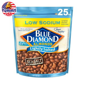 yő500~OFFN[|Lzu[_ChA[h Cg\ebh A[h V[\g 25IX Blue Diamond Almonds Lightly Salted with Sea Salt Almonds, 25 Oz. { e y