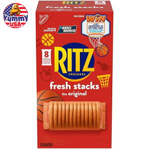 yő500~OFFN[|Lzbc tbVX^bNX IWiNbJ[ gxXibN 11.8 IX (8 }`XibNpbN) RITZ Fresh Stacks Original Crackers, Travel Snacks, 11.8 oz (8 Multi Snac