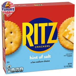 yő500~OFFN[|Lzbc qg Iu \g NbJ[ 13.7 IX RITZ Hint of Salt Crackers 13.7 oz {  `XibN T igEy񂹏iz