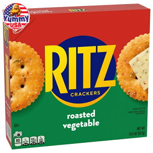 yő500~OFFN[|Lzbc [XgxW^uNbJ[ 13.3IX RITZ Roasted Vegetable Crackers, Snacks for Kids and Adults, Lunch Snacks, 13.3 oz {  gbsO \ `XibN