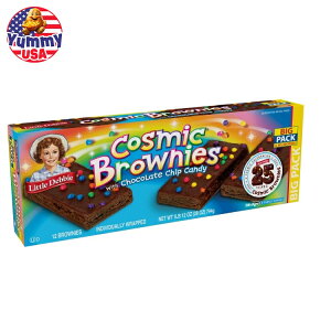 yő500~OFFN[|Lzgfr[ rbOpbN RY~bNuEj[ 12 Snack Cakes, Little Debbie Big Pack COSMIC Brownies { e y񂹏iz