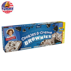 yő500~OFFN[|Lzgfr[ rbOpbN NbL[N[uEj[ Little Debbie Big Pack Cookies & Creme Brownies { e y񂹏iz