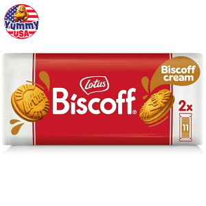 yő500~OFFN[|LzrXRt ThCb` NbL[ NbL[ o^[ N[ tbV pbN Biscoff Sandwich Cookies, Cookie Butter Creme, 2 Fresh Packs (11 cookies per pack) { e y