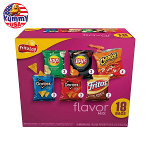 �t���g���[ �t���[�o�[�~�b�N�X�`�b�v�X �o���G�e�B�p�b�N 1�I���X 18���� Frito Lay Flavor Mix Chips Variety Pack, 1 oz, 18 Count ���{������ ��e�� �y�����񂹏��i�z