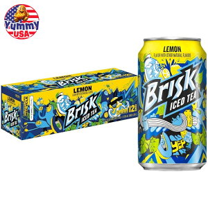 yő500~OFFN[|Lzvg uXN  ACXeB[ 355ml 12 ʃpbN Lipton Brisk Lemon Iced Tea, 12 fl oz, 12 Pack Cans { e g  tbV bNX eB[^C