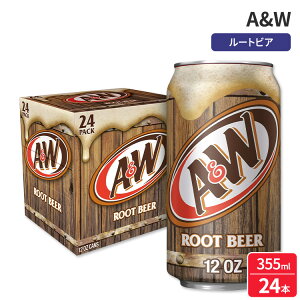 yő500~OFFN[|LzA&W [grA\[_|bv 355ml 24 ʃpbN A&W Root Beer Soda Pop, 12 fl oz, 24 Pack Cans { e y񂹏iz