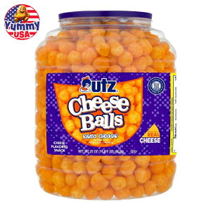 Utz �`�[�Y�{�[�� 23 �I���X �o���� Utz Cheese Balls, 23 oz Barrel ���{������ ��e�� �y�����񂹏��i�z