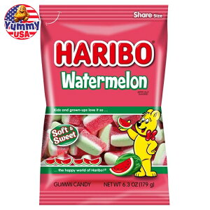 yő500~OFFN[|Lzn{[ EH[^[ O~ 6.3IX HARIBO Watermelon Gummy 6.3oz n[hO~ { e ܂Ƃߔ َq   lC CO y