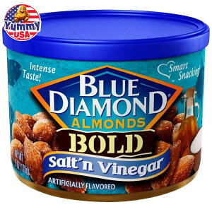 yő500~OFFN[|Lzu[_ChA[h {[h \grlK[ t[o[ XibNibc 170g Blue Diamond Almonds Bold Salt 'N Vinegar Flavored Snack Nuts 6 Oz { e y