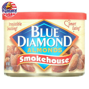 yő500~OFFN[|Lzu[_ChA[h NVbNX[NnEXwV[XibNibc 170g Blue Diamond Almonds, Classic Smokehouse Flavored Healthy Snack Nuts 6 oz { e
