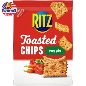 yő500~OFFN[|Lzbc g[Xg`bvX xWNbJ[ p[eB[XibN 229g RITZ Toasted Chips Veggie Crackers, Party Snacks, 8.1 oz { mtC T ؃NbJ[ 
