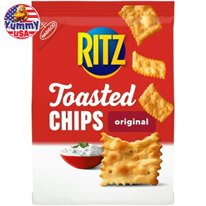 yő500~OFFN[|Lzbc g[Xg`bvX IWiNbJ[ p[eB[XibN 229g RITZ Toasted Chips Original Crackers, Party Snacks, 8.1 oz { mtC T `X