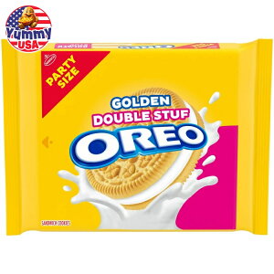 yő500~OFFN[|LzII _uX^t S[fThCb`NbL[ p[eB[TCY 24.95IX OREO Double Stuf Golden Sandwich Cookies, Party Size, 24.95 oz y񂹏iz