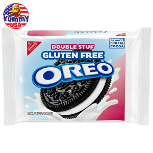 yő500~OFFN[|LzII _uX^t Oet[ `R[gThCb`NbL[ 12.47IXpbN OREO Double Stuf Gluten Free Chocolate Sandwich Cookies, Gluten Free Cookies, 12.47 oz Packs y