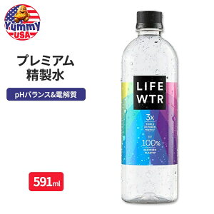 CtWTR 򐅈 591mli20flozj 1{ vX`bN{g LIFEWTR Purified Drinking Water, 20 fl oz, Plastic Bottle y񂹏iz