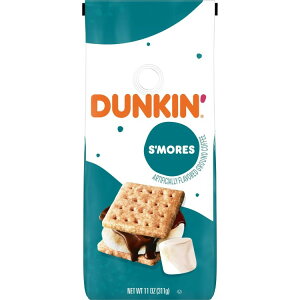 【最大500円OFFクーポン有】ダンキン スモア 挽きコーヒー 11オンス Dunkin’ S’mores Artificially Flavored Ground Coffee, 11 oz 【お取り寄せ商品】