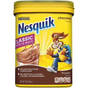 yő500~OFFN[|LzlX lXNCbN `R[gpE_[hN~bNX 285g Nestle Nesquik Chocolate Flavor Powder Drink Mix, 10 oz, Can y񂹏iz