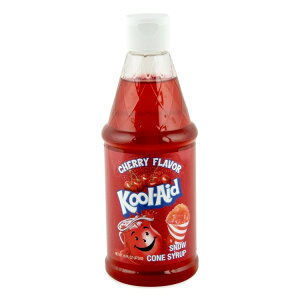 【最大500円OFFクーポン有】クールエイド スノーコーンシロップ チェリー 473ml Kool-Aid 16-Oz. Snow Cone Syrup, Cherry 【お取り寄せ商品】