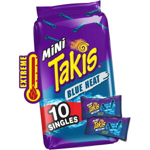 yő500~OFFN[|Lz^LX u[q[g ~j TCY }`pbN 35g 10 Takis Blue Heat Mini 10 pc / 1.23 oz Bite Size Multipack y񂹏izyhE|hEÐhWz