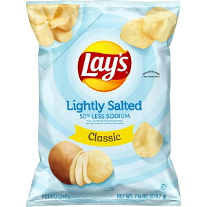 ���C�Y �N���V�b�N ���C�g�\���g �|�e�g�`�b�v�X 219.7g Lay's Classic Lightly Salted Potato Chips, 7.75 Ounce Bag Lays �y�����񂹏��i�z