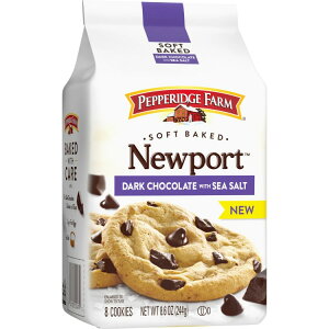 yő500~OFFN[|LzypbWt@[ \tgxCNh _[N`R[g&V[\g NbL[ 244gi8j Pepperidge Farm Soft Baked Dark Chocolate Cookies with Sea Salt, 8.6 oz Bag (8 Cookies) y