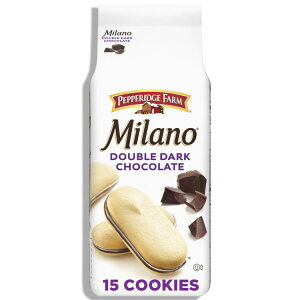 yő500~OFFN[|LzypbWt@[ ~m _u_[N`R[gNbL[ 213gi15j Pepperidge Farm Milano Double Dark Chocolate Cookies, 7.5 oz Bag (15 Cookies) y񂹏iz