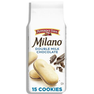 yő500~OFFN[|LzypbWt@[ ~m _u~N`R[gNbL[ 213gi15j Pepperidge Farm Milano Double Milk Chocolate Cookies, 7.5 oz Bag (15 Cookies) y񂹏iz