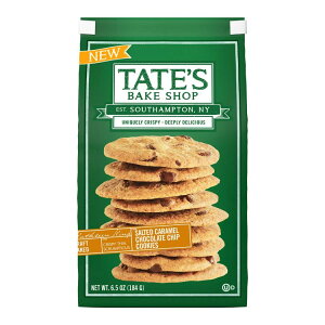 yő500~OFFN[|LzeCc xCNVbv \ebhL`R[g`bvNbL[ 194g Tate's Bake Shop Salted Caramel Chocolate Chip Cookies, 6.5 oz y񂹏iz
