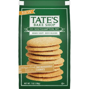 yő500~OFFN[|LzeCc xCNVbv XjbJ[hD[hNbL[ 198g Tate's Bake Shop Snickerdoodle Cookies, 7 oz y񂹏iz