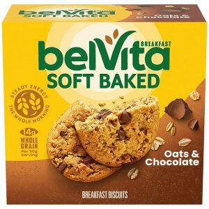 yő500~OFFN[|LzxB[^ \tgxCNhI[c`R[g rXPbg ubNt@Xgo[ 5pbNi1pbN1j belVita Soft Baked Oats & Chocolate Breakfast Bars, 5 Packs (1 Biscuit 