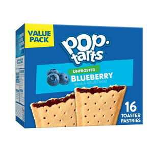 |bv^g |bv^[c tXeBOȂu[x[g[X^[yXg[ 768gi16j Pop-Tarts Unfrosted Blueberry Toaster Pastries, 27 oz (16 Count) y񂹏iz