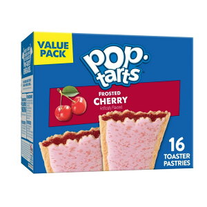 |bv^g |bv^[c tXebh`F[ g[X^[yXg[ 768gi16j Pop-Tarts Frosted Cherry Toaster Pastries, Breakfast Foods, Shelf-Stable, 27 oz (16 Count) y񂹏iz