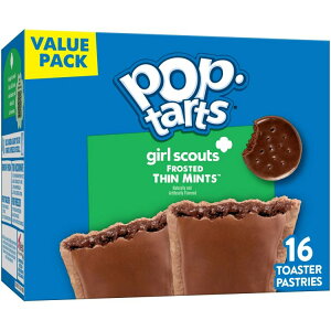 yő500~OFFN[|Lz|bv^g |bv^[c tXebh V~c g[X^[yXg[ 738gi16j Pop-Tarts Frosted Thin Mints Toaster Pastries, 27 oz (16 Count) y񂹏iz
