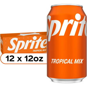 �X�v���C�g �g���s�J���~�b�N�X 355ml 12�{ Sprite Tropical Mix Fridge Pack Cans, 12 fl oz, 12 Pack �y�����񂹏��i�z