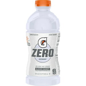 Q[^[h G [VK[ T[XgNG`[ OCV[`F[ 828ml Gatorade G Zero Sugar Thirst Quencher, Glacier Cherry, 28 oz Bottle y񂹏iz