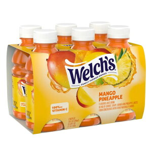 yő500~OFFN[|LzEF` }S[pCibvW[XhN 295mli6{pbNj Welch's Mango Pineapple Juice Drink, 10 fl oz On-the-Go Bottle (Pack of 6) y񂹏iz