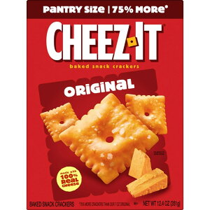 yő500~OFFN[|Lz`[YCbg IWi`[YNbJ[ xCNhXibNNbJ[ 351g Cheez-It Original Cheese Crackers, Baked Snack Crackers, 12.4 oz y񂹏iz