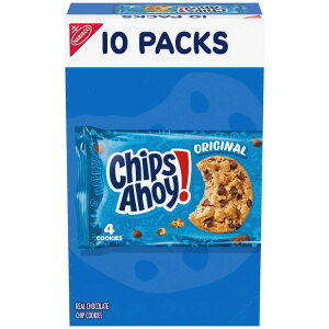 yő500~OFFN[|Lz`bvX AzC! IWi`R[g`bvNbL[ XibNpbN 10  CHIPS AHOY! Original Chocolate Chip Cookies, 10 Snack Packs y񂹏iz