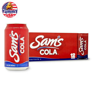 yő500~OFFN[|LzTY`CX R[\[_|bv 355ml 12ʃpbN Sam's Cola Soda Pop, 12 fl oz, 12 Pack Cans y񂹏iz