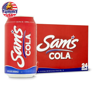 yXߋő勉MAX1400~OFFN[|zTY`CX R[\[_|bv 355ml 24ʃpbN Sams Cola Soda Pop, 12 Fl Oz, 24 Pack Cans y񂹏iz