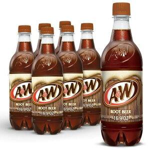 A&W ���[�g�r�A�\�[�_�|�b�v 500ml 6�{�p�b�N A&W Root Beer Soda Pop, 16.9 fl oz, 6 Pack Bottles �y�����񂹏��i�z