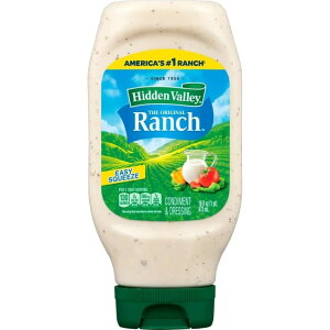 �q�h�D���o���[ �I���W�i�� �����` �T���_�h���b�V���O���g�b�s���O 473ml�C�[�W�[�X�N�C�[�Y Hidden Valley Original Ranch Salad Dressing and Topping, 16 fl oz Easy Squeeze Bottle �y�����񂹏��i�z