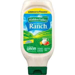 �q�h�D���o���[ �I���W�i�� �����` �T���_�h���b�V���O���g�b�s���O 710ml�C�[�W�[�X�N�C�[�Y Hidden Valley Original Ranch Salad Dressing and Topping, 24 fl oz Easy Squeeze Bottle �y�����񂹏��i�z