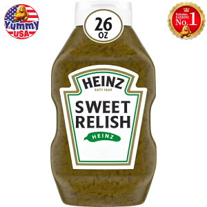 �n�C���c �X�C�[�g�����b�V�� 737g �{�g�� Heinz Sweet Relish, 26 oz Bottle �y�����񂹏��i�z