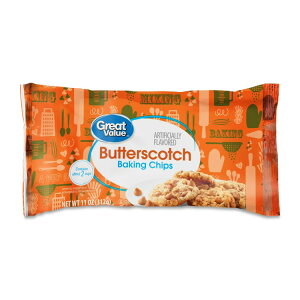 yő500~OFFN[|LzO[go[ o^[XRb` x[LO`bv 312g Great Value Butterscotch Baking Chips, 11 oz y񂹏iz